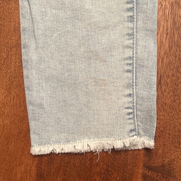 Light wash cropped jeans big girls Size 16 - Picture 3 of 7